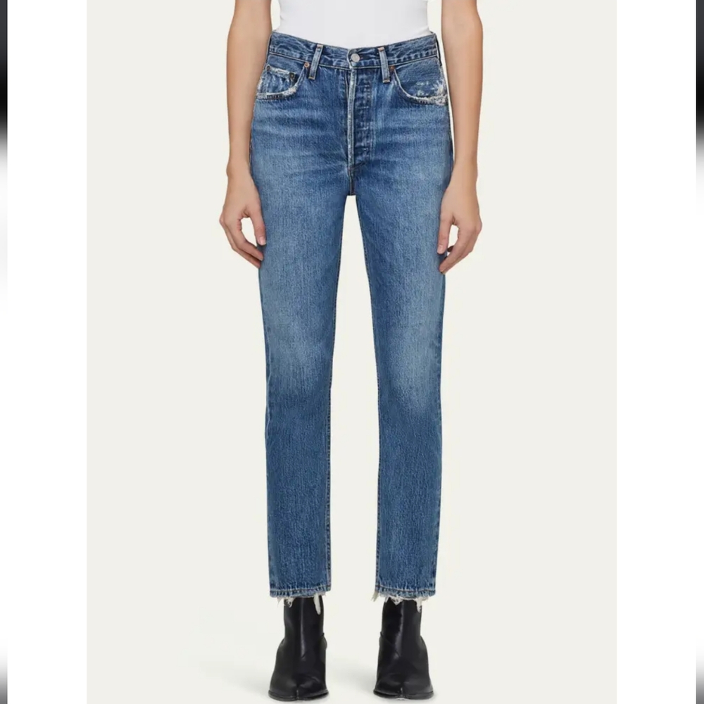 Agolde Blue Ankle & Cropped Jeans